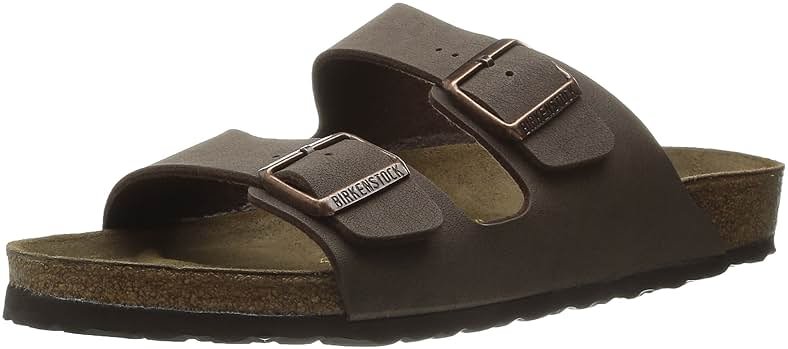 Birkenstock Unisex Arizona Sandal,Mocha Birkibuc,41 M EU - Product Image
