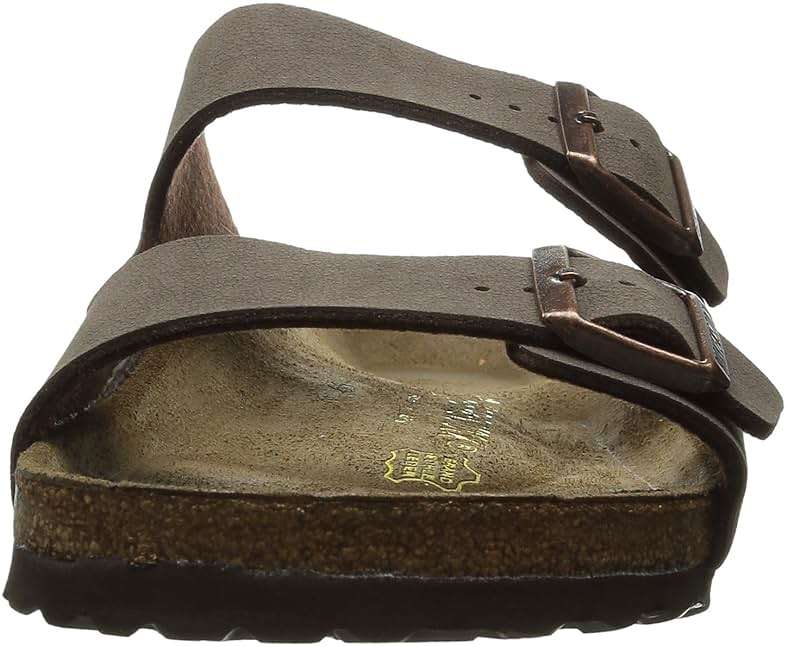 Birkenstock Unisex Arizona Sandal,Mocha Birkibuc,41 M EU - Image 2