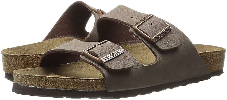 Birkenstock Unisex Arizona Sandal,Mocha Birkibuc,41 M EU - Image 5