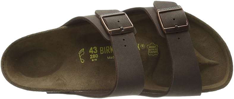 Birkenstock Unisex Arizona Sandal,Mocha Birkibuc,41 M EU - Image 7