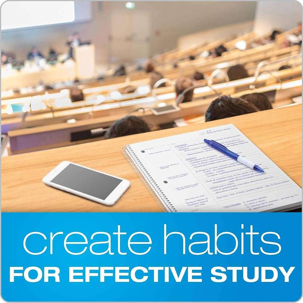 Oxford FocusNotes Writing Pad, Clear Note-Taking System, 8.5 x 11 Sheets, Guided Note, Cue & Summary Sections, 50 Sheets, Professional School and Office Notepad, Proudly Made in the USA - Image 7