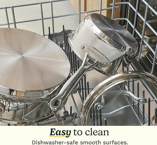 Cuisinart 77-11G Stainless Steel 11-Piece Set Chef's-Classic-Stainless-Cookware-Collection - Image 5