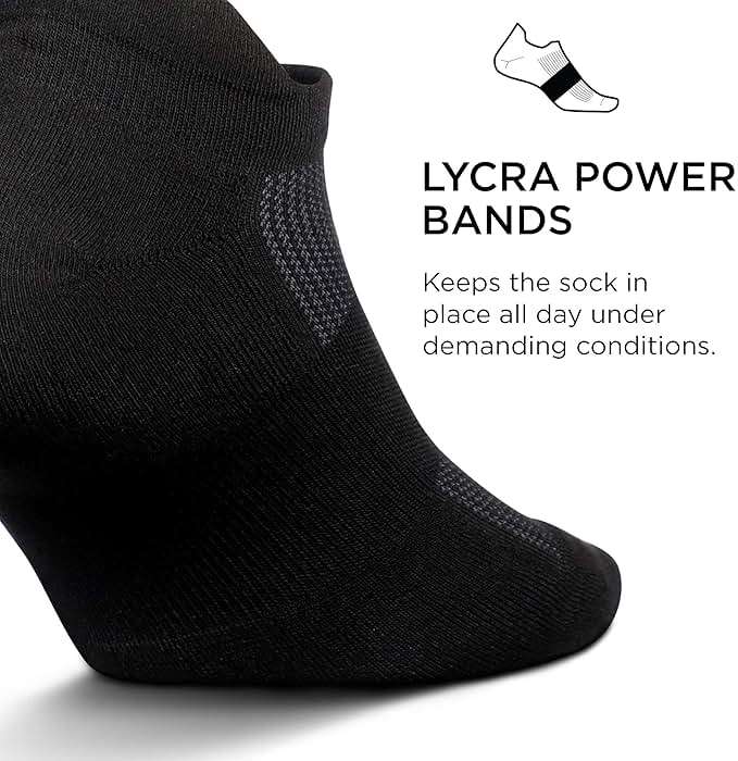 Feetures High Performance Max Cushion Ankle Sock - Tab Socks for Women & Men with Heel Tab - Image 2