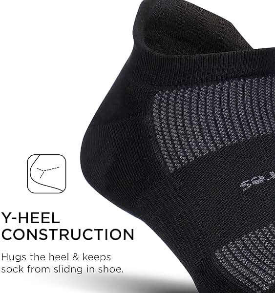 Feetures High Performance Max Cushion Ankle Sock - Tab Socks for Women & Men with Heel Tab - Image 4
