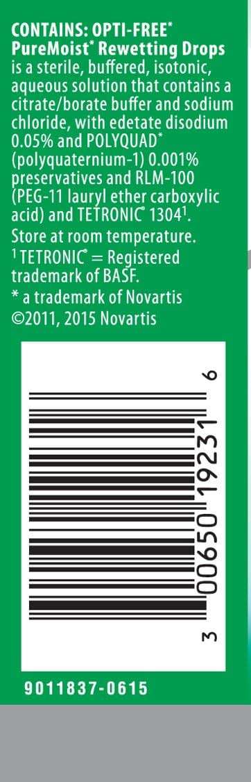 Opti-Free Puremoist Rewetting Drops, 12-mL - Image 8