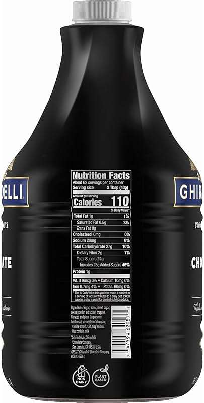 Ghirardelli premium sauce net wt 5 lb, 7.3 Oz, Chocolate, 87.3 Oz - Image 2