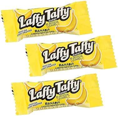 Laffy Taffy Candy, Banana Flavor, Individually Wrapped Candy (145 Pieces) - Image 3