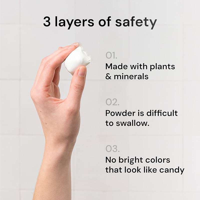 Grab Green 3-in-1 Laundry Detergent Pods, 60 Count, Lavender Vanilla Scent, Plant and Mineral Based, Superior Cleaning Power, Stain Remover, Brightens Clothes - Image 4