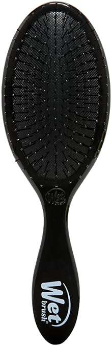 Wet Brush Original Detangling Hair Brush, Classic Black - Ultra-Soft IntelliFlex Bristles - Detangler Brush Glide Through Tangles With Ease For All- For Women, Men, Wet & Dry Hair - Image 1