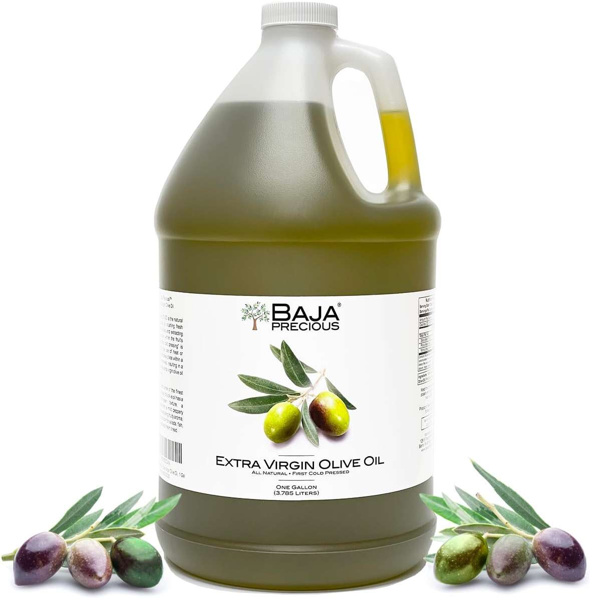Baja Precious - Extra Virgin Olive Oil, 1 Gallon - Image 1