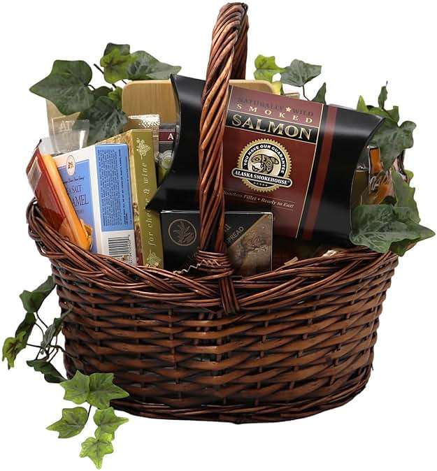 Gift Basket Village: Group Therapy Deluxe Gourmet Gift - Cutting Board, Sausages, Cheeses, Snacks & More - Image 2