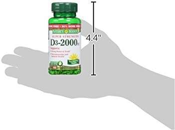 Nature's Bounty, D 2000 Iu Softgels, 150 Count - Image 6