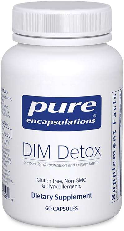 Pure Encapsulations DIM Detox | Supplement Support for Detoxification and Cellular Health* | 60 Capsules - Image 1
