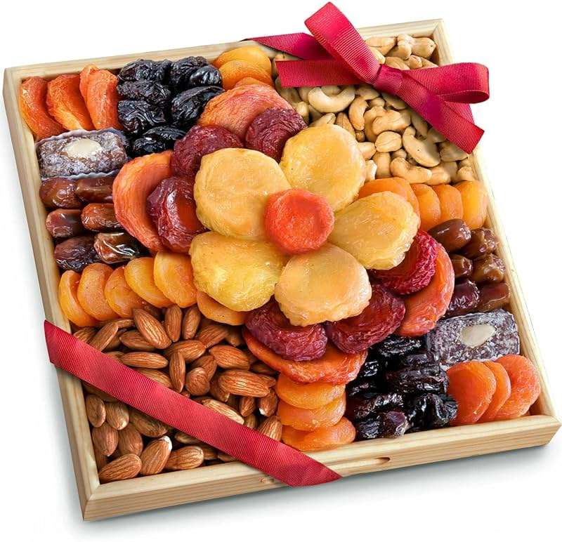 A Gift Inside Flora Dried Fruit and Nut Tray - Image 1