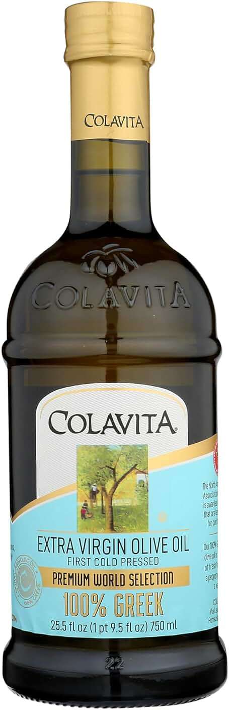 Colavita 100% Greek Extra Virgin Olive Oil, 25.5-Ounce - Image 1