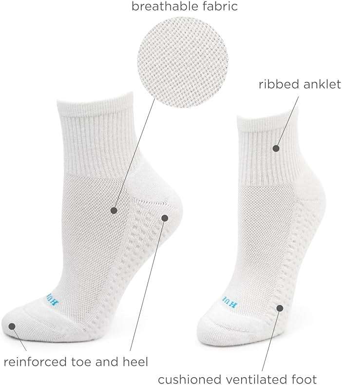 HUE Women's Air Cushion Sport Socks (3 Pair Pack) - Image 6
