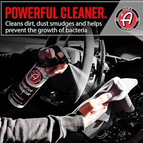 Adam's Polishes Interior Detailer 16oz - Total Car Interior Cleaner, Protectant & Dressing, All Purpose Cleaner & Leather Conditioner, Vinyl, Dashboard, Screen, Seat Cleaner & More - Image 4
