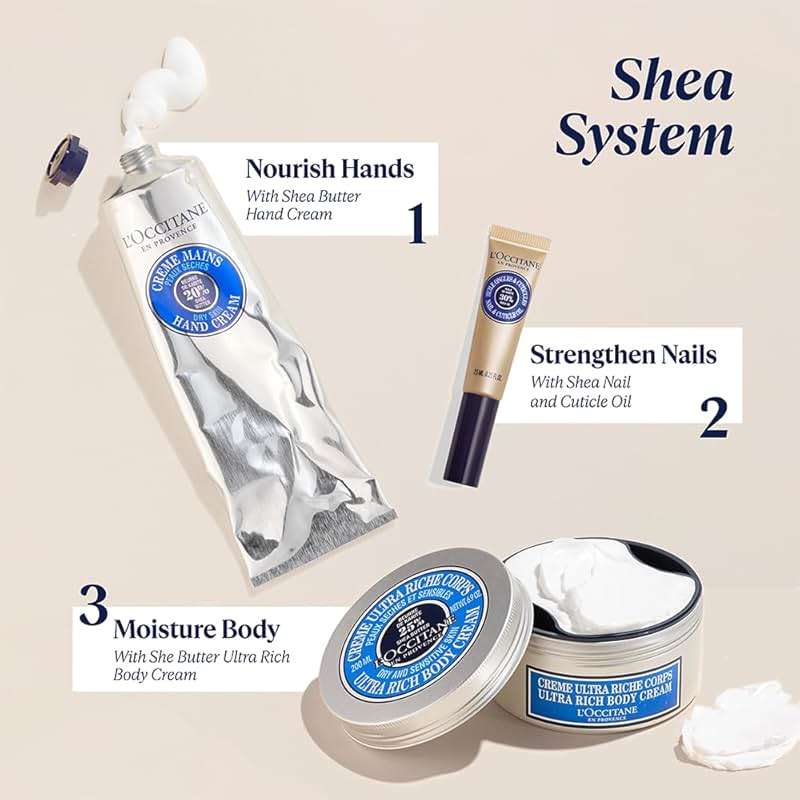 L'OCCITANE 20% Organic Shea Butter Hand Cream, Nourishes & Protects Dry Hands, Fast-Absorbing, Non-Greasy, Leaves Skin Moisturized & Soft, Vegan - Image 6