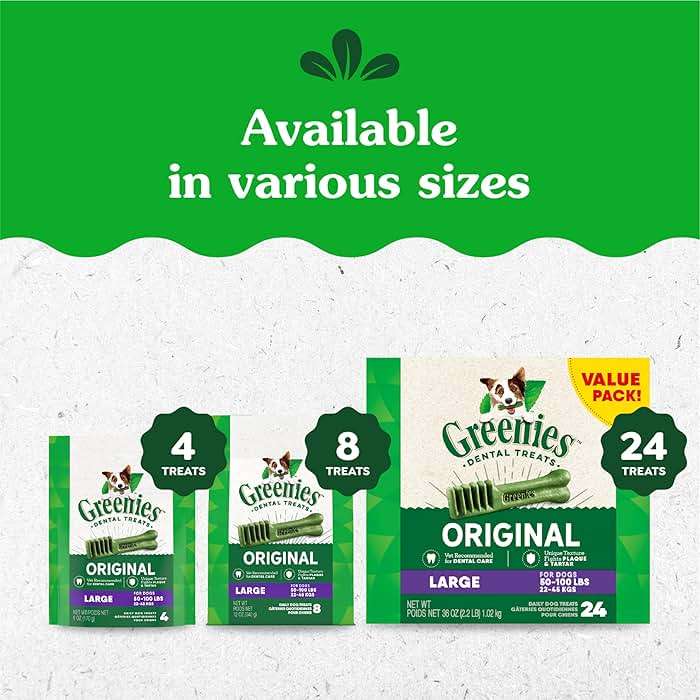 Greenies Original Large Dental Dog Treats, 36 oz. Pack (24 Treats) - Image 11