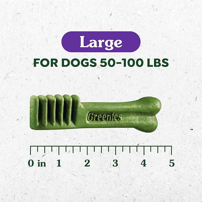 Greenies Original Large Dental Dog Treats, 36 oz. Pack (24 Treats) - Image 3