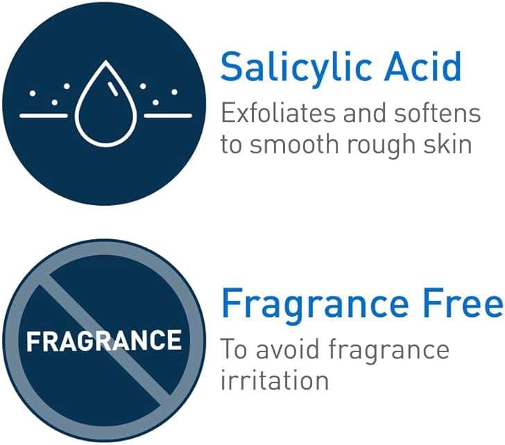 CeraVe SA Lotion for Rough & Bumpy Skin, Vitamin D, Hyaluronic Acid, Lactic Acid & Salicylic Acid Lotion, Fragrance Free & Allergy Tested, 8 Ounce - Image 5
