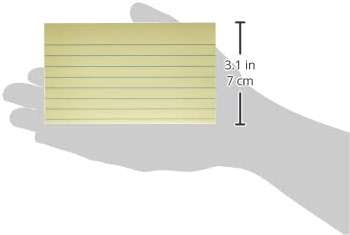 Post-it Notes, 3 in x 5 in, 12 Lined Sticky Notes Pads, 100 Sheets per Pad, Canary Yellow, The Original Post-it Note, School Supplies and Office Products - Image 2