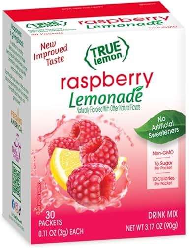 True Lemon Raspberry Lemonade 30 ct - Image 4