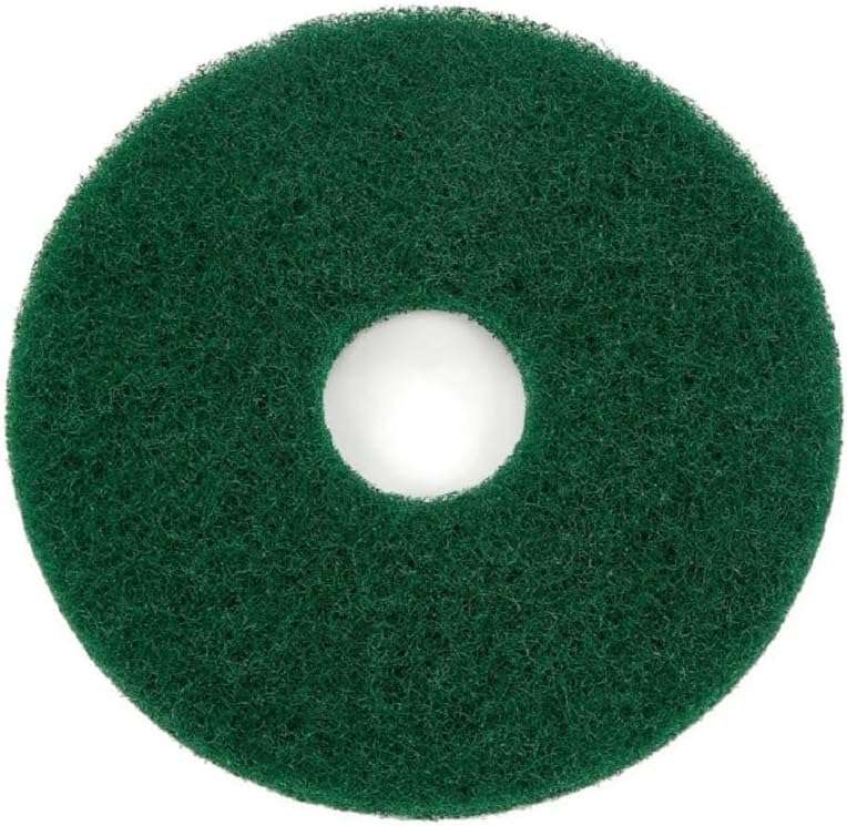 Oreck Commercial 437.056 Cleaning Orbiter Pad, 12" Diameter, For 550MC Orbiter Floor Machine, Green - Image 1
