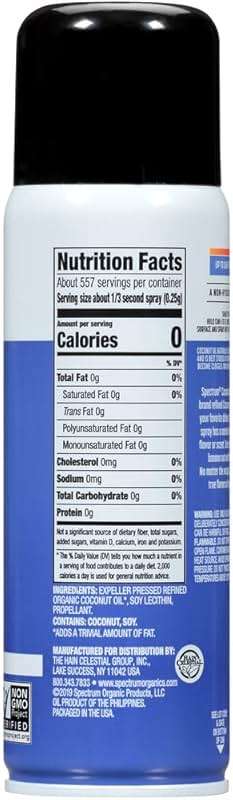 Spectrum Naturals Coconut Spray Oil, 6 fl oz - Image 3