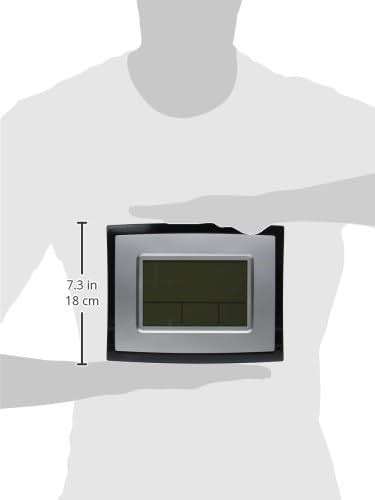 La Crosse Technology Wall/Table Clock, 6.85-inch H x 8.66-inch W x 0.95-inch D (WT-8002U) (WT-8002U-INT) - Image 3