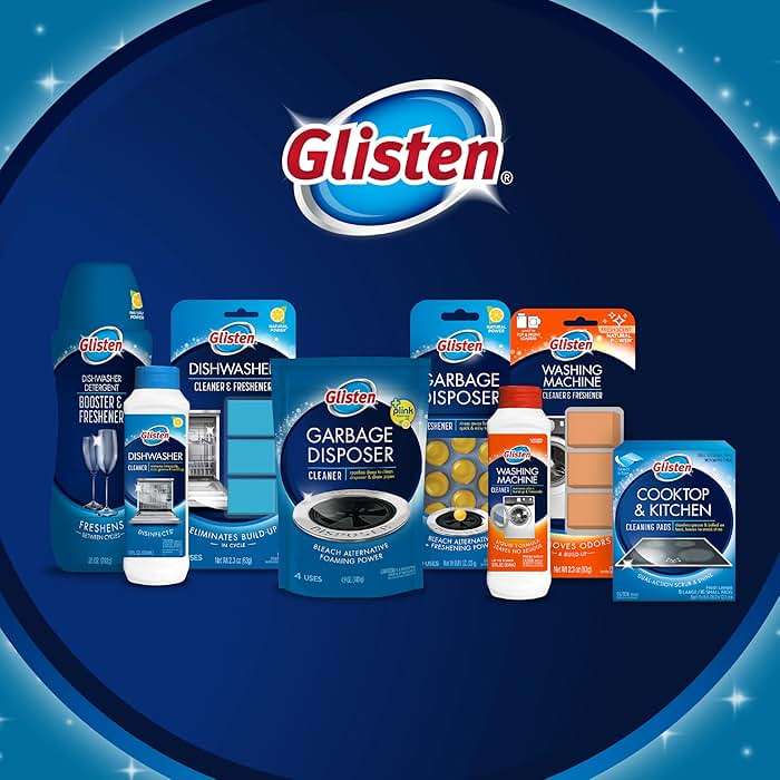 Glisten Washing Machine Cleaner, Helps Remove Odor, Buildup, and Limescale, Fresh Scent, Made in the USA, 12 Ounce Bottle - Image 8