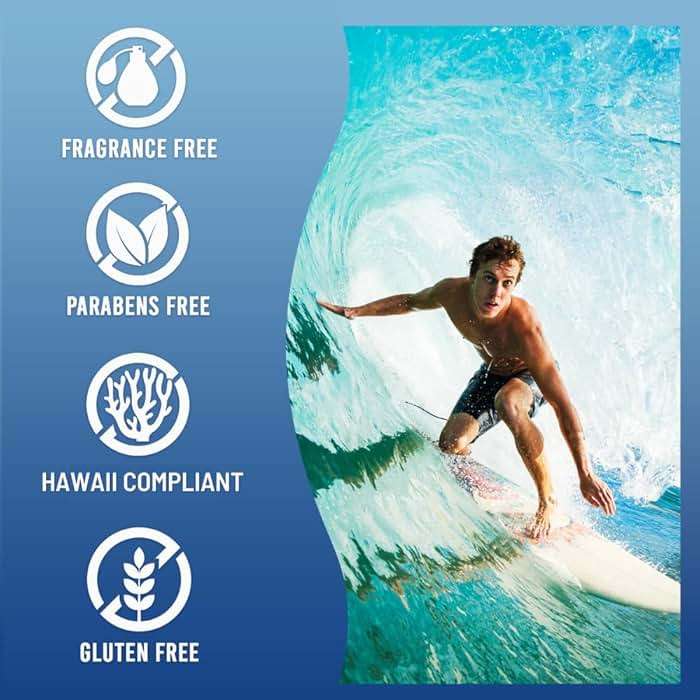 Coral Isles by Rocky Mountain Sunscreen | SPF 50 Lotion | Broad Spectrum UVA/UVB Protection | Hawaii Reef-Safe Act Compliant | Oxybenzone & Octinoxate Free | Water Resistant 80 Min. | 128 Fl Oz - Image 3
