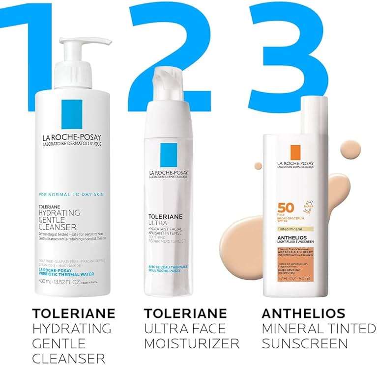 La Roche-Posay Anthelios Sunscreen SPF 40, Ultra-Light Fluid Broad Spectrum SPF 40, Face Sunscreen with Titanium Dioxide Mineral, Lightweight & Fast-Absorbing, Oil-Free, Matte Finish - Image 10