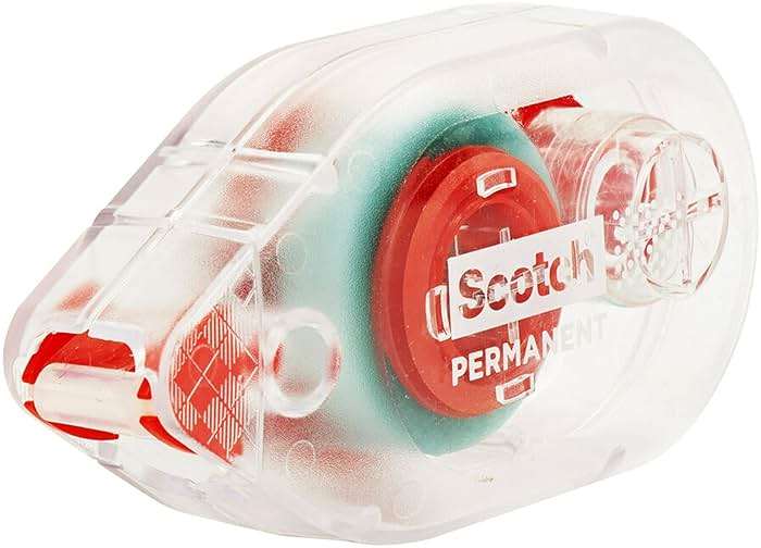 Scotch Double Sided Tape Runner, 0.27 in x 26 ft., Perfect for Holiday Crafts, Gifts, and DIY, 1-Pack - Image 4
