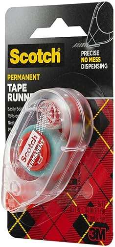 Scotch Double Sided Tape Runner, 0.27 in x 26 ft., Perfect for Holiday Crafts, Gifts, and DIY, 1-Pack - Image 6