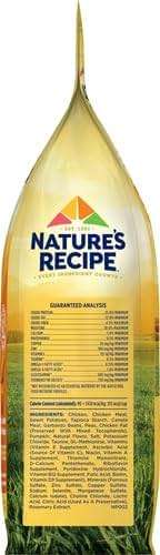 Nature's Recipe Grain Free Chicken, Sweet Potato & Pumpkin Recipe Dry Dog Food, 4 lb. Bag - Image 13