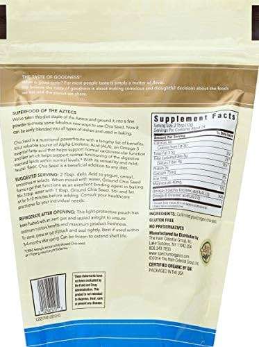 Spectrum Essentials Organic Ground Chia Seed, 10 oz - Image 3