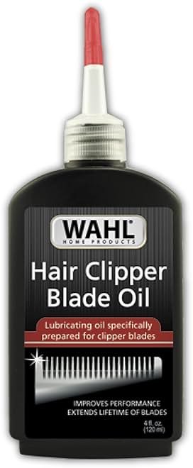 Wahl Premium Hair Clipper Blade Lubricating Oil for Clippers, Trimmers, & Blade Corrosion for Rust Prevention – 4 Fluid Ounces – Model 3310-300A - Product Image