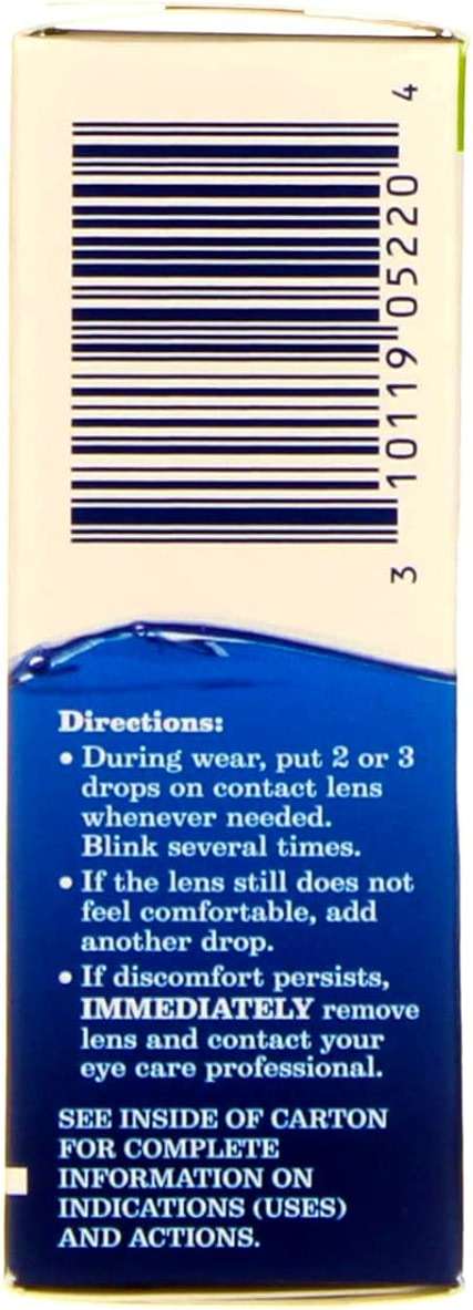 Bausch & Lomb ReNu MultiPlus Lubricating and Rewetting Drops 0.27 oz (Pack of 5) - Image 2