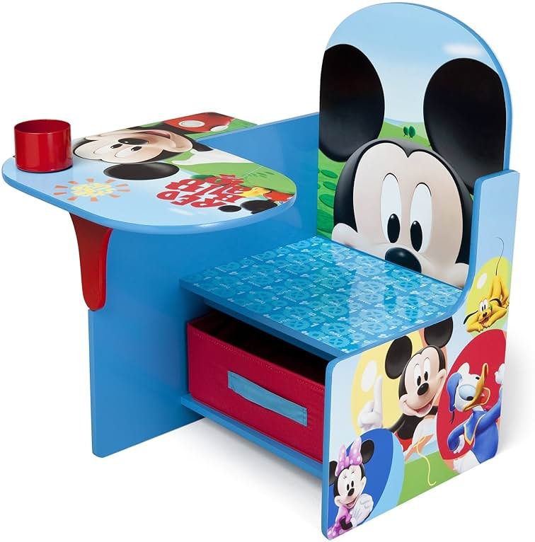 Delta Children Chair Desk With Storage Bin, Disney Mickey Mouse - Product Image