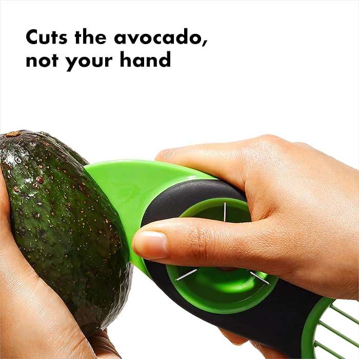 OXO Good Grips 3-in-1 Avocado Slicer - Green - Image 5