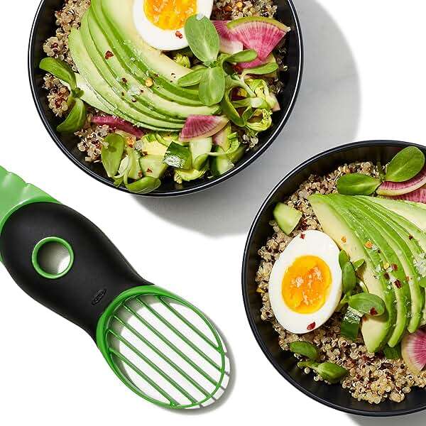 OXO Good Grips 3-in-1 Avocado Slicer - Green - Image 9