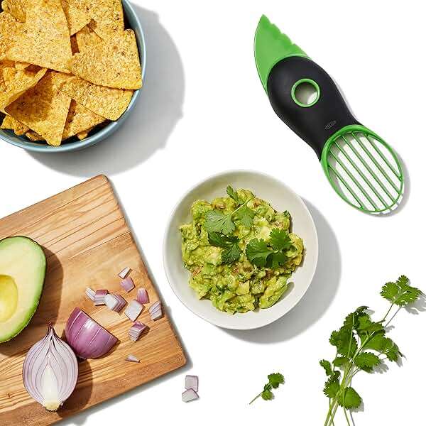 OXO Good Grips 3-in-1 Avocado Slicer - Green - Image 10