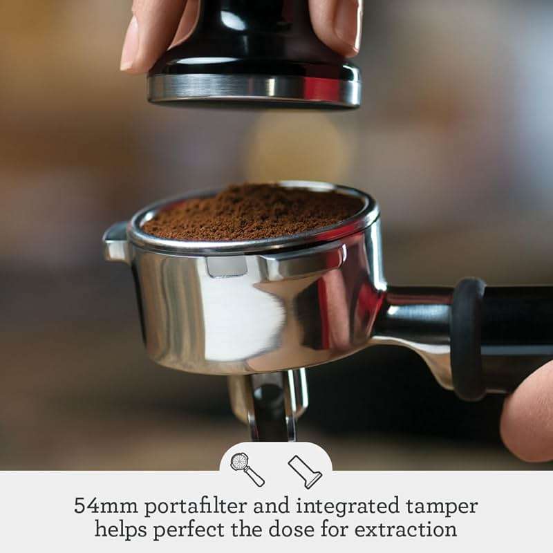 Breville Infuser Espresso Machine BES840XL, Brushed Stainless Steel - Image 4