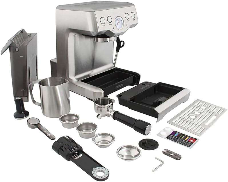 Breville Infuser Espresso Machine BES840XL, Brushed Stainless Steel - Image 8