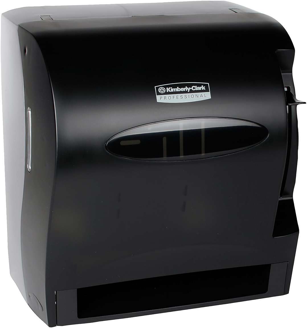 Kimberly Clark Professional Levermatic Roll Paper Towels Dispenser (09765), Manual, Smoke (Black) - Image 1