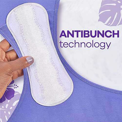 Always Panty Liners for Women Anti-Bunch Xtra Protection Daily Liners, Long, Unscented, 108 Count - Image 9