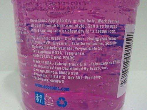 Ecoco Eco Style Hair Gel - Curl And Wave - Anti-Itch, Alcohol-Free Formula - Perfect Hold For Angled Or Tapered Sides - Ideal For Wavy Hair - No Flakes - Not Animal Tested - Moisturizes - 8 Oz - Image 2