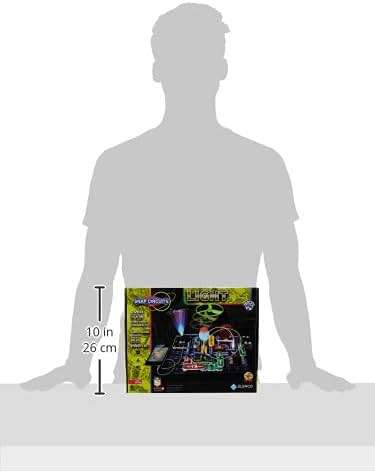 Snap Circuits Light Electronics Exploration Kit | Over 175 Exciting STEM Projects | Full Color Project Manual | 55+ Snap Circuits Parts | STEM Educational Toys for Kids 8+ - Image 3