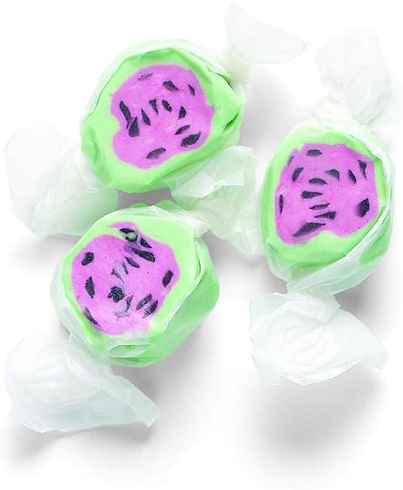 Sweet Candy Company Salt Water Taffy Individually Wrapped- Salt Water Taffy Candy Bulk, Old Fashioned Watermelon Flavor, Soft & Chewy, Single Flavor Assortment, Gluten Free- 3 lb, Watermelon Flavored - Product Image
